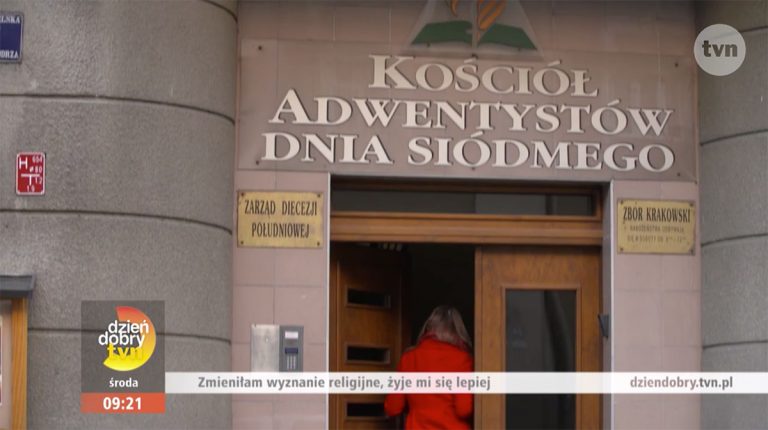 Telewizja ogólnopolska o adwentystach dnia siódmego