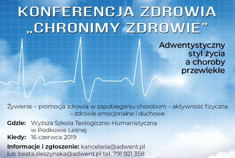 Konferencja „Chronimy zdrowie” w Podkowie Leśnej.