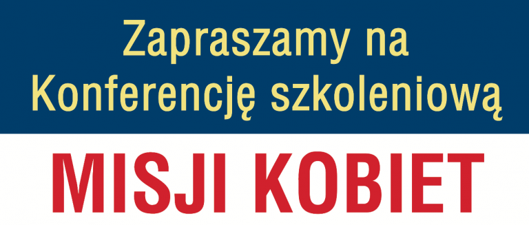 Konferencja Misji Kobiet w Łodzi – okólnik