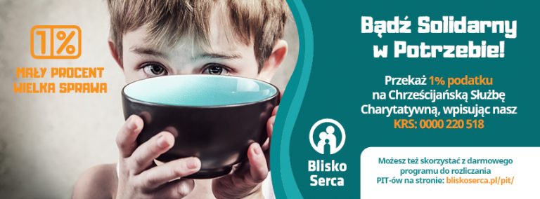 1% podatku dla CHSCH – informacja!