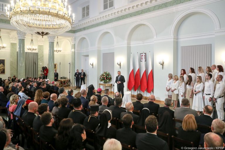 Delegacja adwentystyczna w Pałacu Prezydenckim