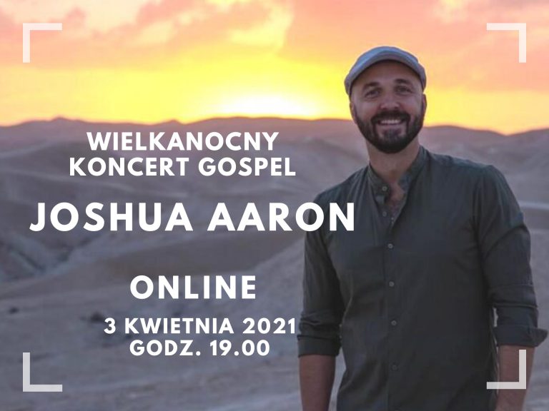 Joshua Aaron – koncert online!