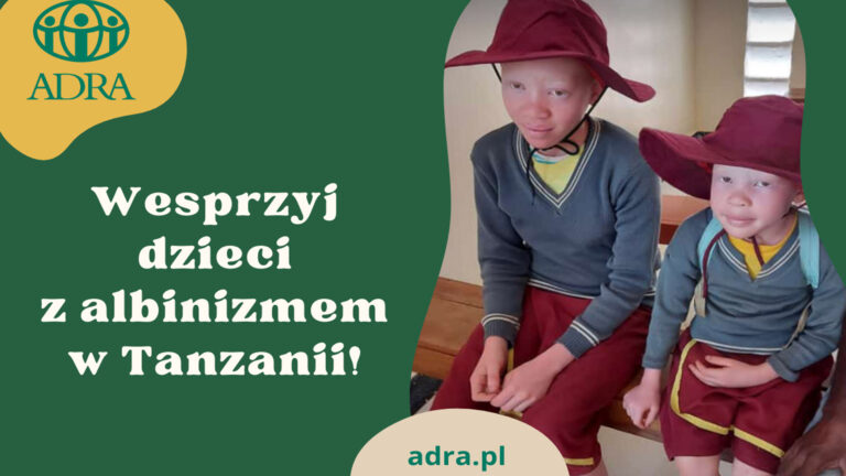 Pomóżmy prześladowanym dzieciom z albinizmem w Tanzanii