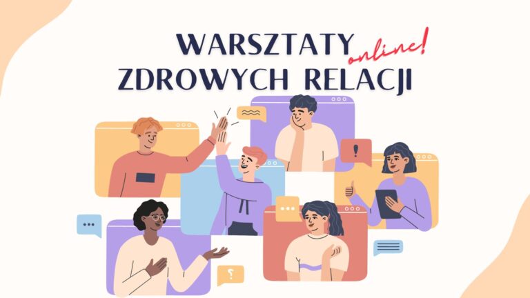 Warsztaty Zdrowych Relacji 14 kwietnia – Informator