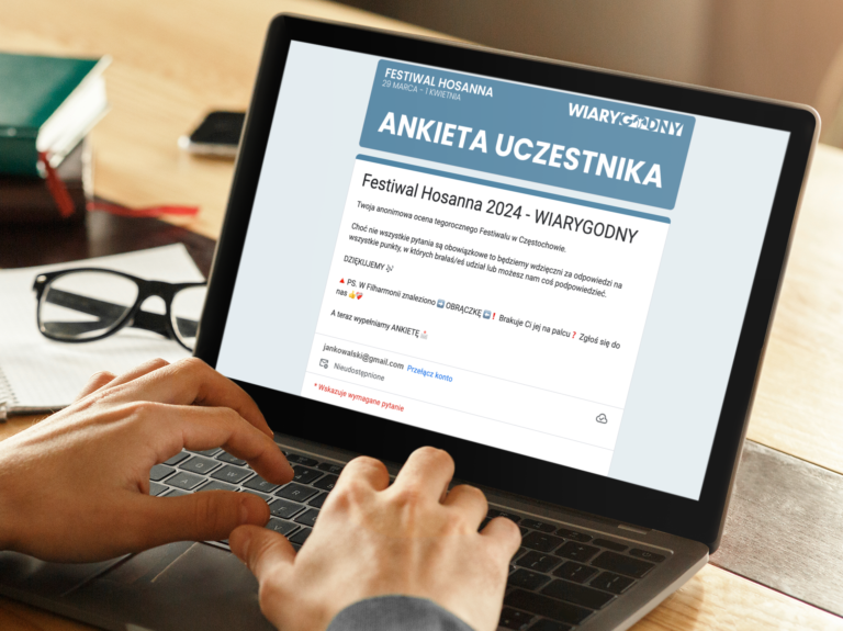 Festiwal Hosanna 2024 – ANKIETA
