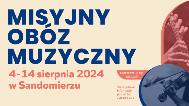 Misyjny Obóz Muzyczny 2024 – Informator