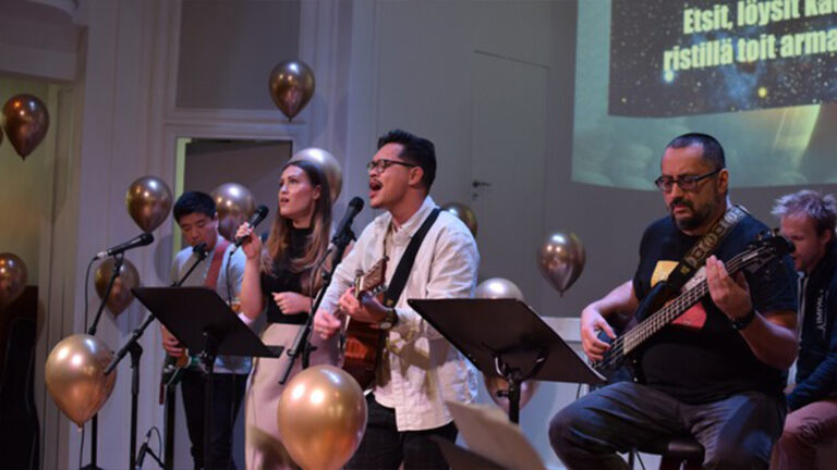 Spotkanie młodzieży w Helsinkach