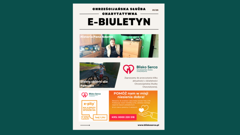Chrześcijańska Służba Charytatywna – Biuletyn 01-2025