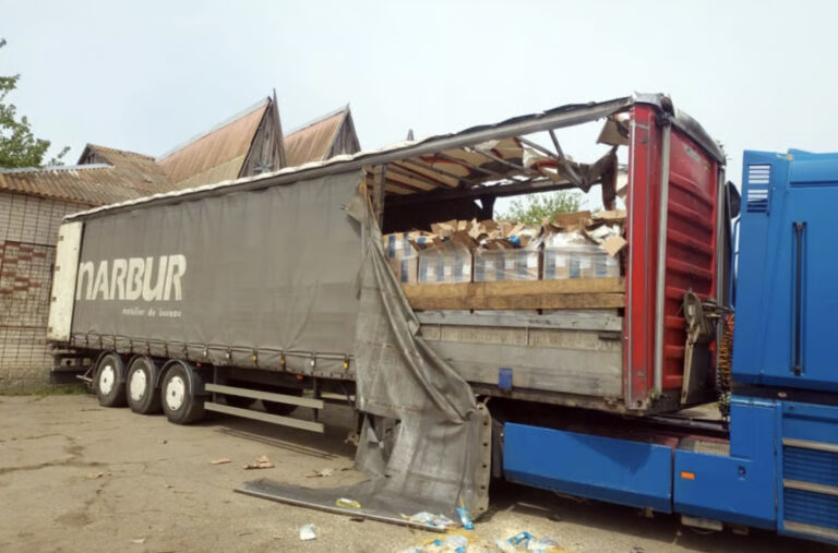 Atak dronem na konwój humanitarny ADRA