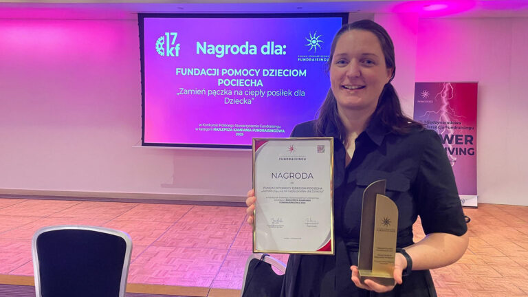 Fundacja POCIECHA – zwycięzca 2024 i ponownie wśród najlepszych
