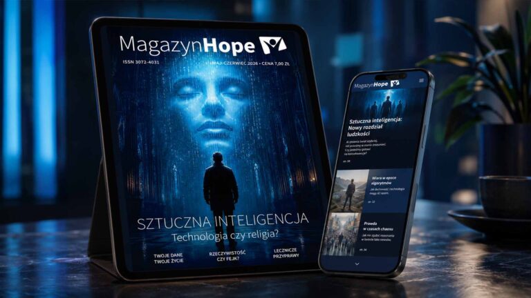 Sztuczna inteligencja, prawda i nadzieja – nowy numer „Magazynu HOPE”: